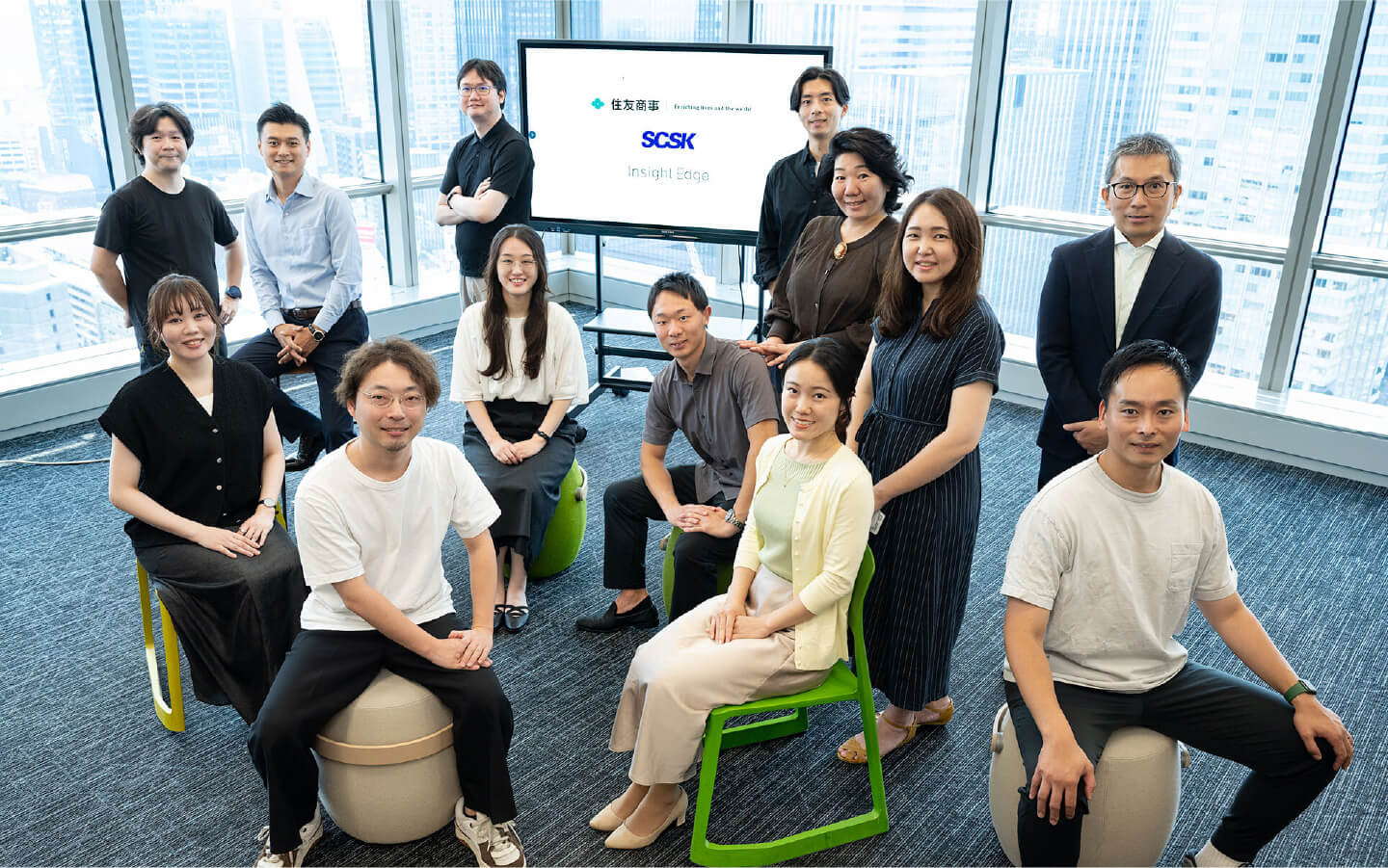 住友商事 / SCSK / Insight Edge